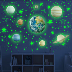 Robmoda solar system planets decor shows eight planets for educational wall display