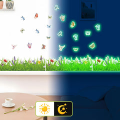 Robmoda wildflowers nursery decal enhances study areas with colorful blooms.