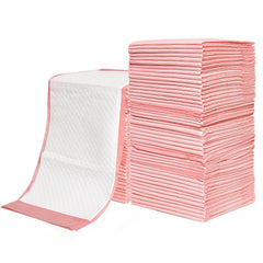 Rocinha disposable changing pads 100-pack front view for bulk diaper changes.