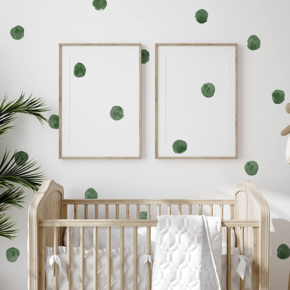 ROFARSO 120 decals polka-dots wall decals brighten walls with color and easy removal.