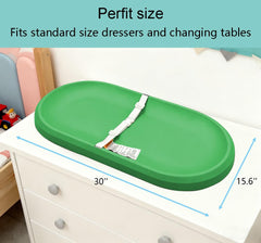 ROGSOUTH changing pad easy-clean surface simplifies post-use wipe-downs.