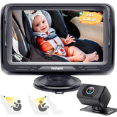 Rohent baby car camera 1080p front view for clear daytime monitoring