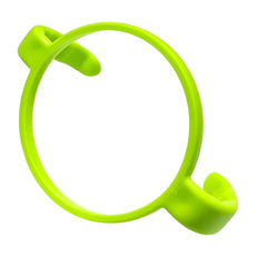 ROMIRUS green bottle handles for Comotomo 8oz - comfortable grip for bigger bottles