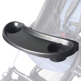 ROMIRUS snack tray attached to YOYO stroller for easy on-the-go snacks