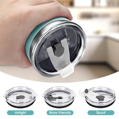 Rommeka Kids Cups leakproof lids underscore spill-free drinking for trips.