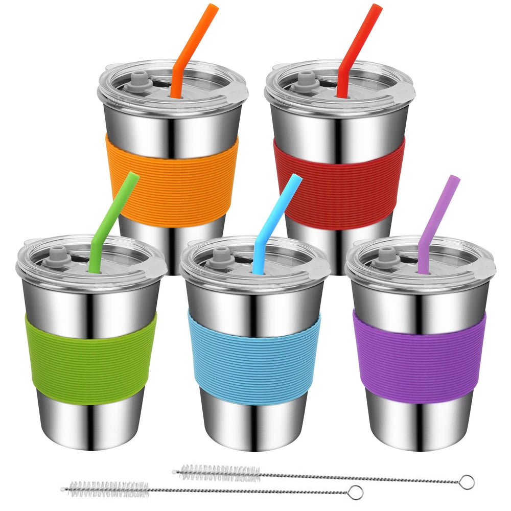 Rommeka toddler cups with straws-lids offer spill-proof sipping for busy families.