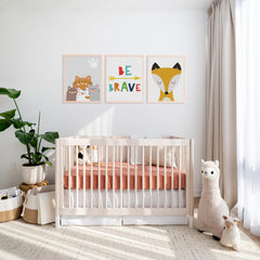 ROMY RO muslin crib sheet with dual-layer durability stays snug after washes.