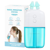 Ronfnea nasal irrigator dual-speed front view for deep cleansing and comfortable use.