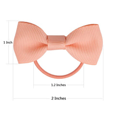 Ronger2000 baby hair ties worn by toddler: comfortable fit for everyday styling