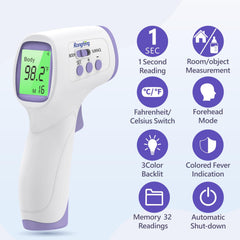 Rongfeng no-touch thermometer handheld display for easy temperature checks