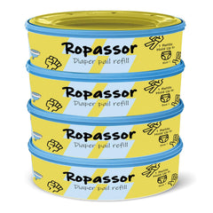 Ropassor diaper-pail refill compatible with Diaper Genie for easy nursery use.
