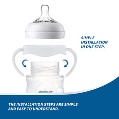 ROPOSY easy-installation method demonstrates secure fit at bottle mouth