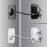 RORMGO fridge lock two-pack with keys for easy access and safety