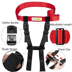 ROSROSE travel harness storage pouch included for compact packing