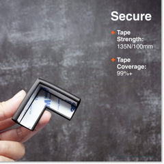 Roving Cove 3M adhesive tape detail showing secure attachment
