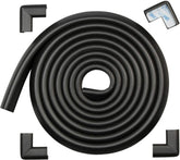 Roving Cove HeftyFit edge protector along furniture edge for enhanced safety.