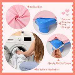 RowinsyDD breathable microfiber sheets on a toddler bed setup