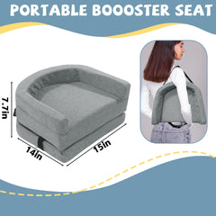 ROYALAY booster seat safety straps help secure seating during meals