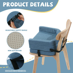 ROYALAY booster seat straps safety features keeping cushions firmly fixed