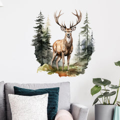 RoyoLam nursery forest scene adds playful texture to kid spaces.