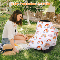 Rquite stroller sun shade cover offers UV protection during outings