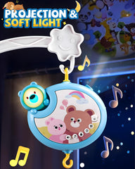 RSEPD crib mobile remote control for easy lullaby and volume adjustments