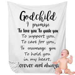 Rtteri baby baptism swaddle blanket 30x40 folded, ready to gift and cozy for newborns.