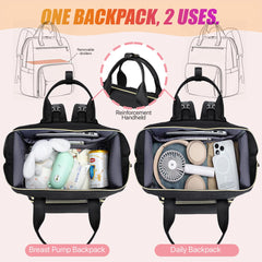 RUCYEN insulated bottle pockets keep liquids stable for daytime feeding.