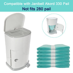RUNDE Akord 330 Slim installation shows secure fit and odor control.