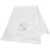 Runeaoys baptism blanket with crosses enhances keepsake photos and ceremonial memories