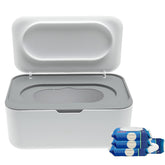 Runhike flushable wipes dispenser with a large opening for easy dispensing