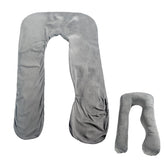 Runhike pregnancy pillow cover showing Pharmedoc compatibility for a clean sleep setup.