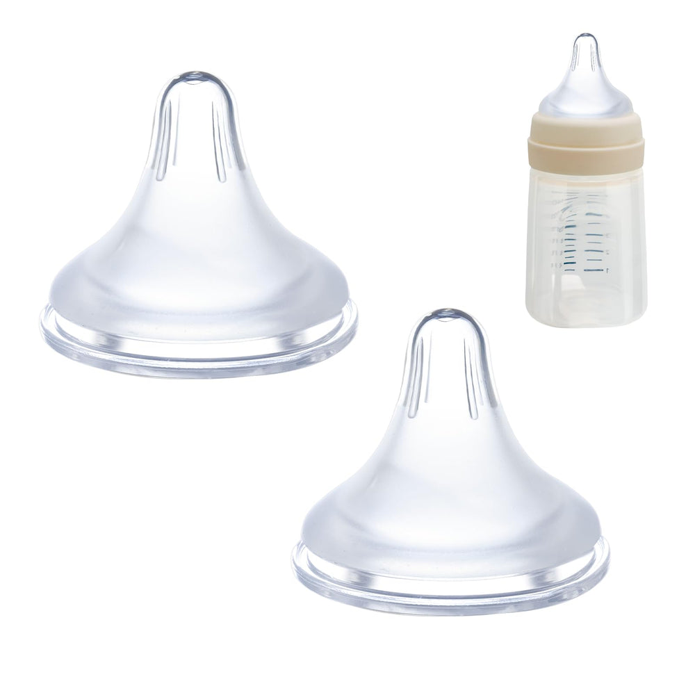 Runhike spectra-compatible nipples package shows two medium-flow nipples for easy feeding transitions.