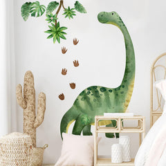 Runtoo dinosaur footprints decal adds playful texture for kids' rooms.