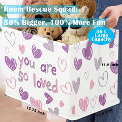 Runtoo gift basket self-standing structure remains upright for organized spaces.