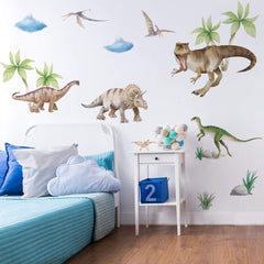 Runtoo dinosaur wall decal Pterosaur brightens ceilings with flying motif