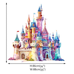 Runtoo nursery wall decor creates a playful, reusable focal point.