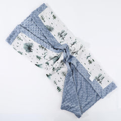 Runzhuoyang blanket back dotted fleece adds plush warmth for cozy naps