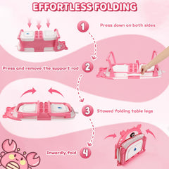 RURING stable PP+TPE materials offer sturdy support for infants to toddlers.