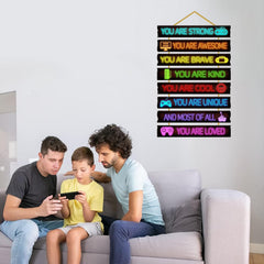 Rutiyoka game room decor bright colors add energy to boys room and inspire imagination