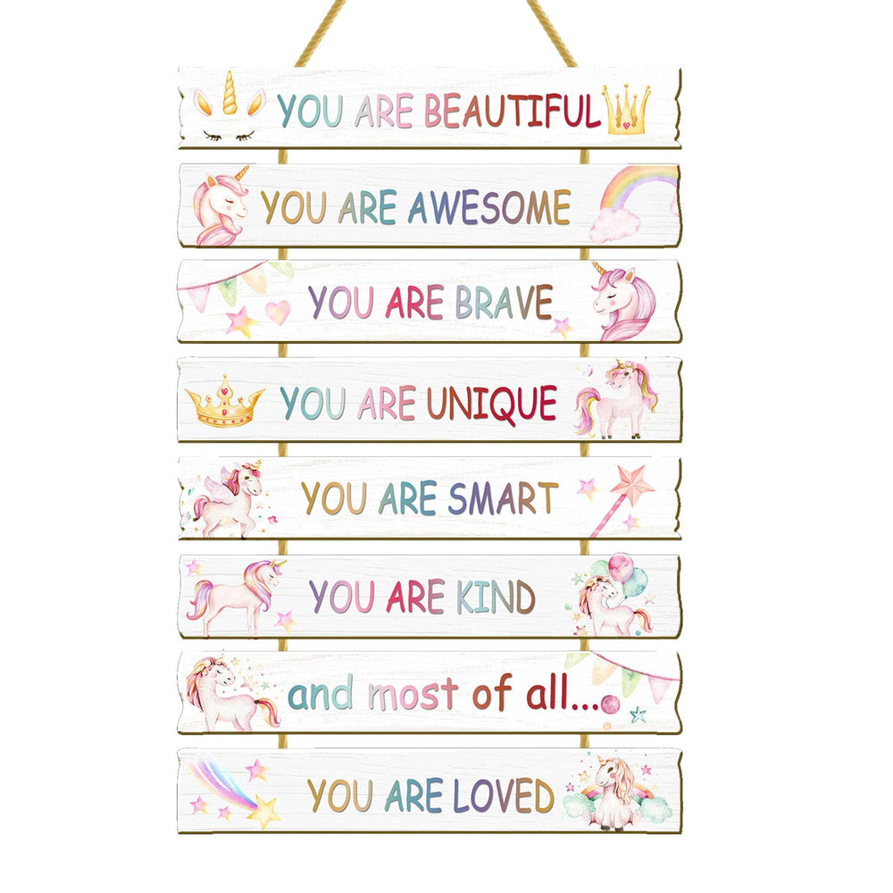Rutiyoka Unicorn Wall Art Collection with playful unicorns to spark imagination