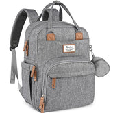 RUVALINO diaper bag backpack expandable 40L for travel-day essentials.