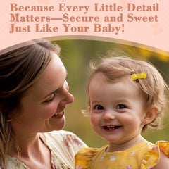 Ruyaa Petite baby barrettes in 40pcs offer versatile styling options
