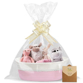RVEAFA gift basket wrap bag showcases ready-to-gift presentation for occasions