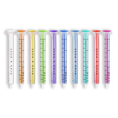 Ryan & Rose Cutie Dose bottle-fit demonstrates compatibility with major bottle sizes for quick dosing.