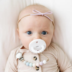 Ryan & Rose Cutie PAT Slant shield with large holes for safe breathing.