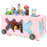 RZYLKA Tonies treasure chest cart assembly shows easy setup for organized play.