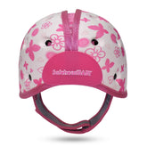 SafeheadBABY soft head protector for crawling shields gentle bumps during playtime.