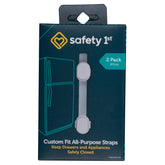 Safety 1st strap on fridge to deter toddler access and protect appliances.