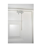 Safety Innovations door top lock mounted on a door for interior child safety